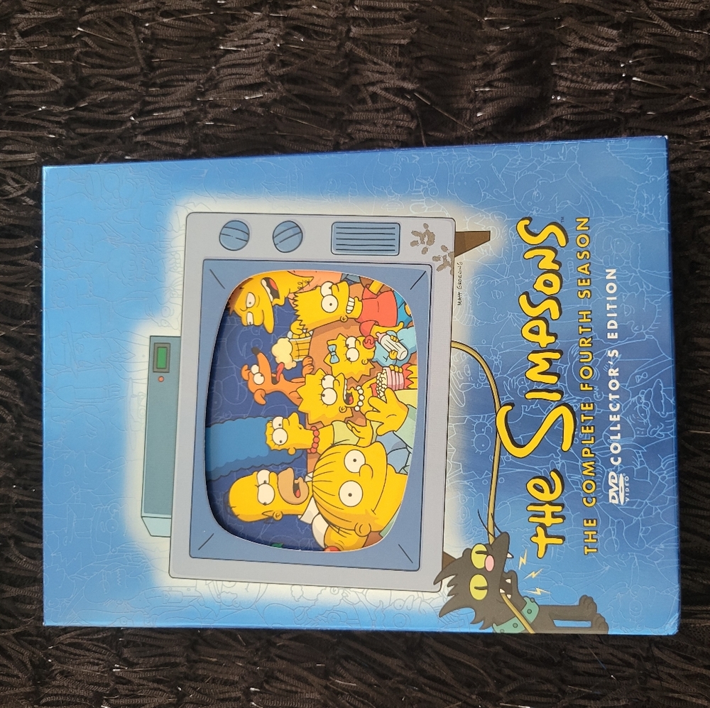 The SIMPSONS entire 4th season DVD collector's ed